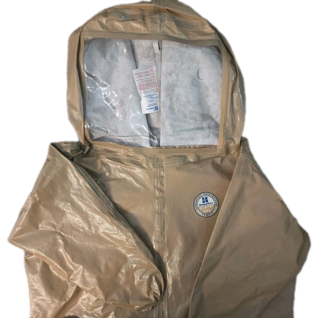 New Kappler Cpf Type 3 Chemical Protective Fully-Encapsulated Suit Xl